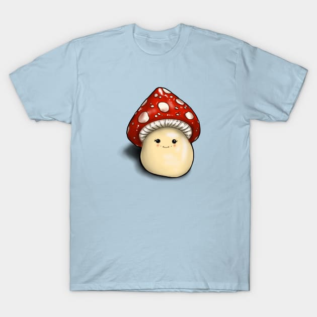 Super Cute Mushroom T-Shirt by MSerido